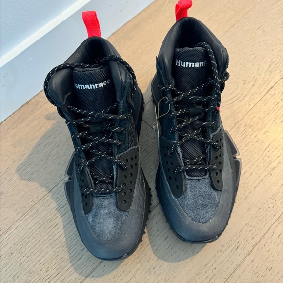 Adidas x Humanrace Hu NMD S1 Ryat Pharrell Black Shoes NWT - Picture 2 of 10